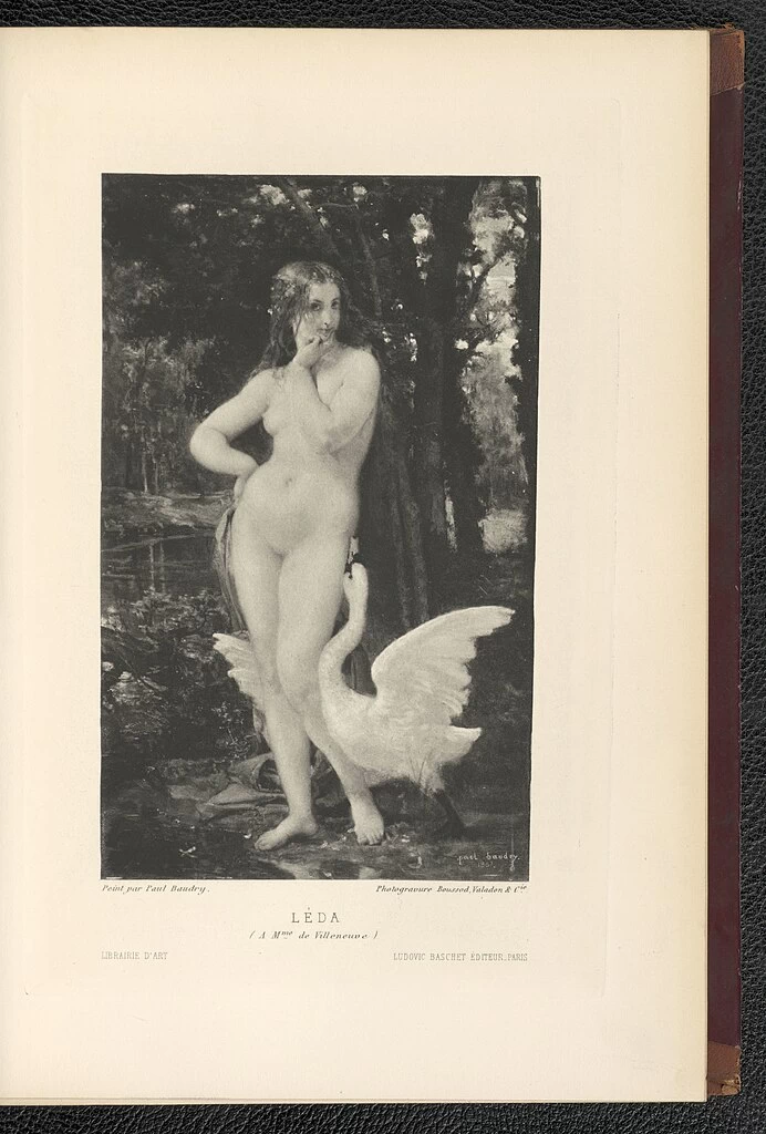 Paul Baudry - 106, Dal libro sulla sua vita e opere, Lea e il cigo